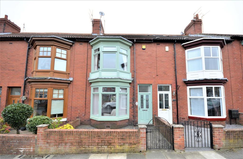 Raby Gardens, Shildon, County Durham 2 bed terraced house for sale £