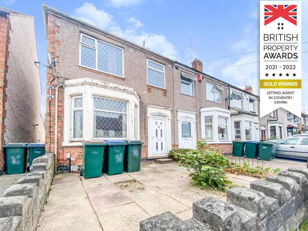 Sullivan Road, Coventry 3 bed end of terrace house £180,000