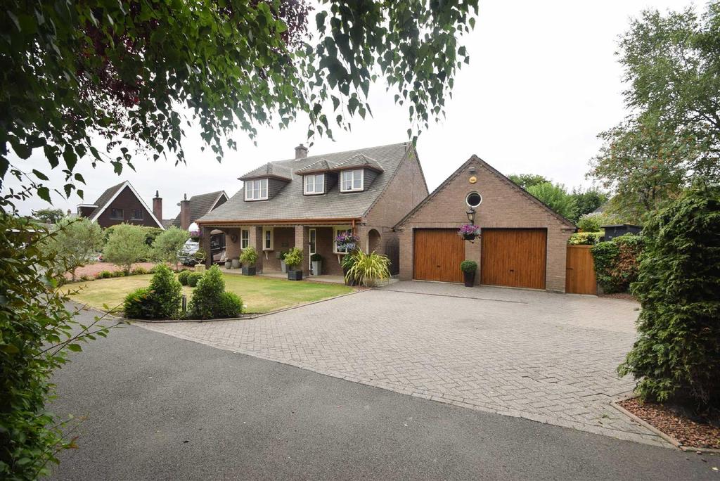 Back Lane, Bomere Heath, Shrewsbury 4 bed detached house for sale £