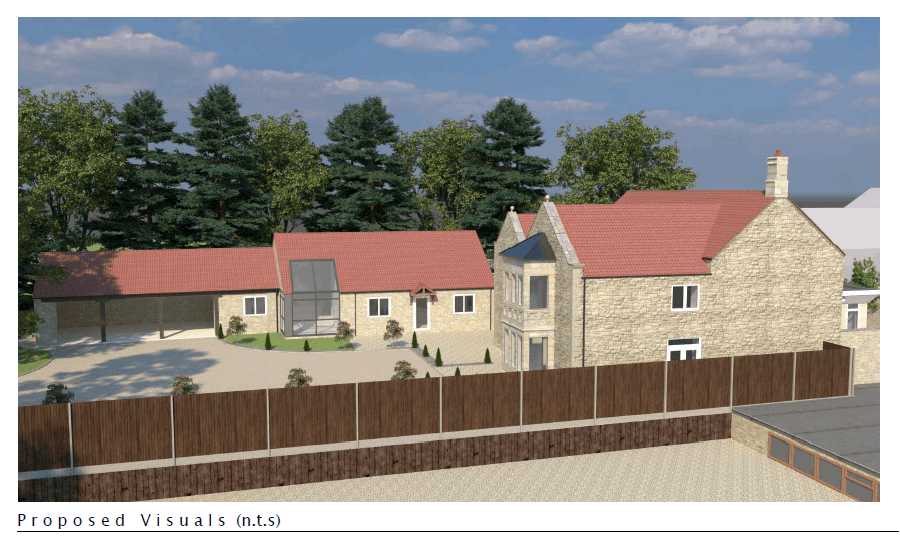 The Manor House, Corby Glen 5 bed detached house £725,000