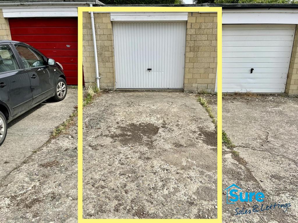 Garage and parking space