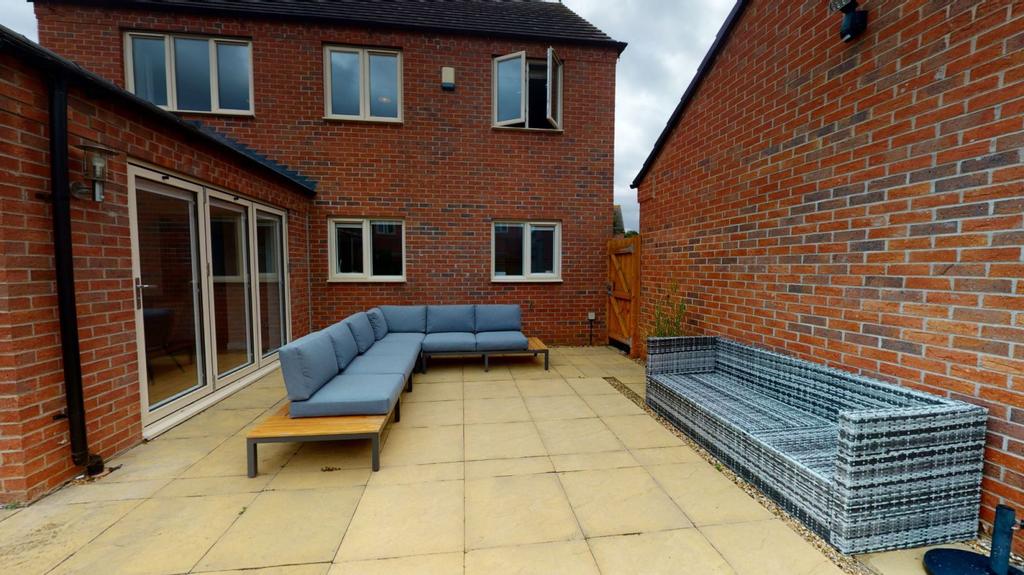 Rear garden