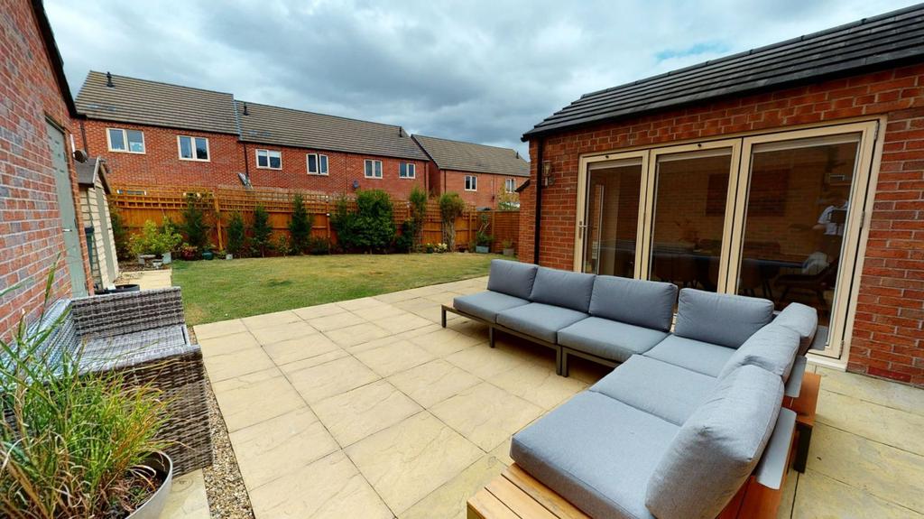 Rear garden