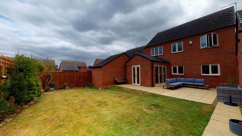 Rear garden