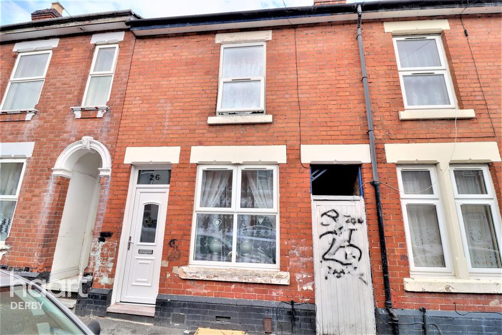 Silver Hill Road, Derby 2 bed terraced house £110,000