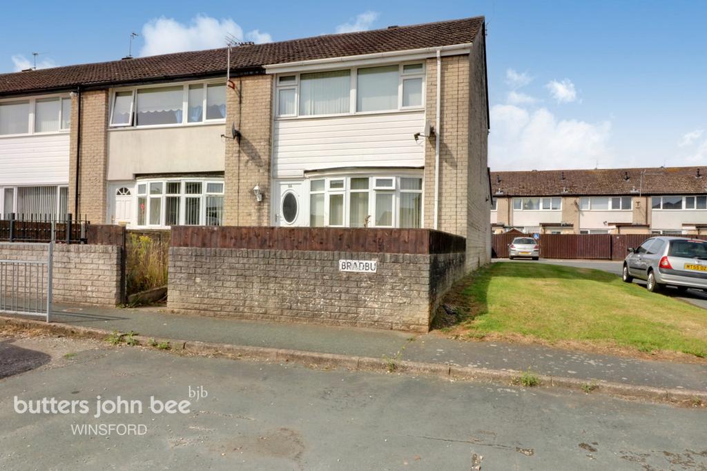 Bradbury Road, Winsford 3 bed end of terrace house for sale £80,000