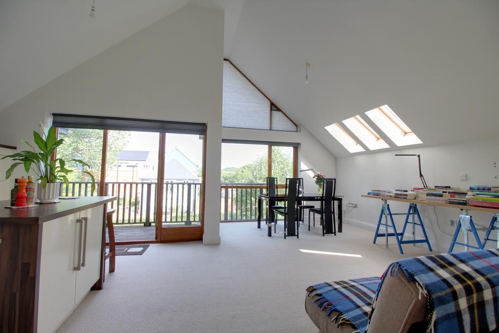 Open plan living area