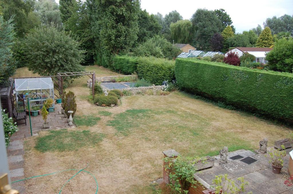 Rear garden