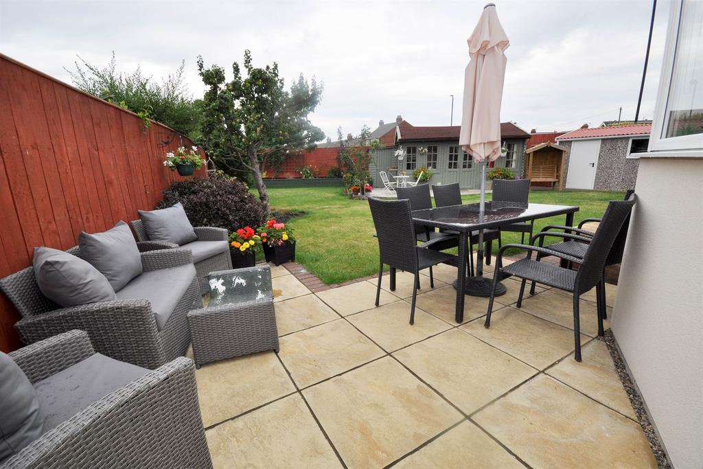 Rear garden