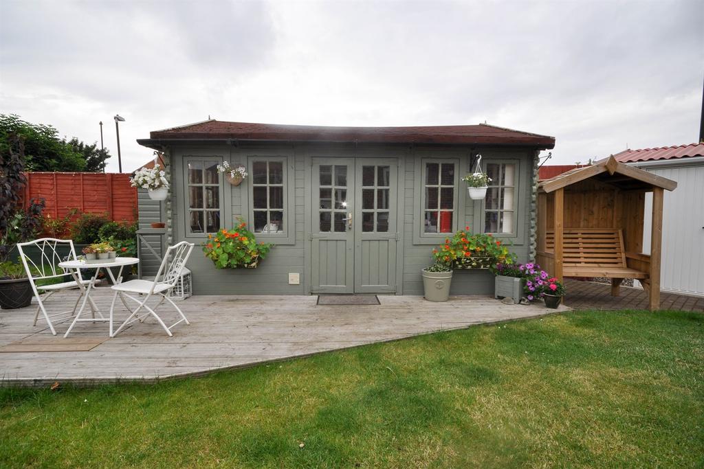 Rear garden