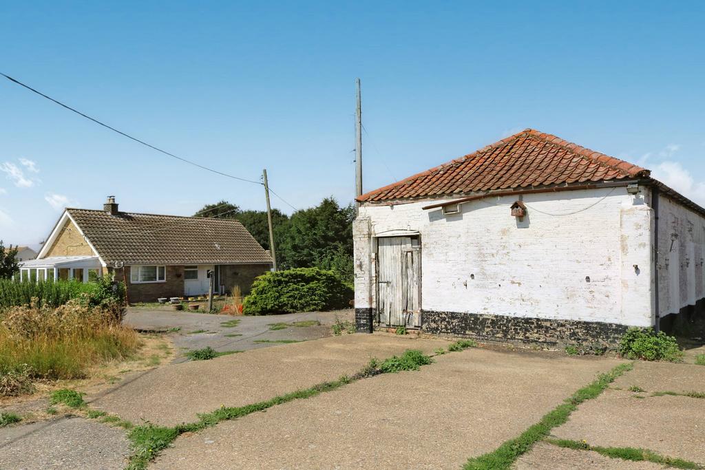 Genral view of barn and bungalow