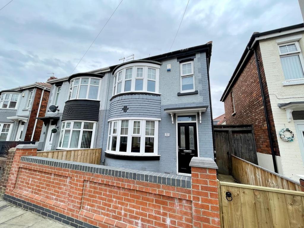 Oban Avenue, Hartlepool 2 bed semidetached house £100,000