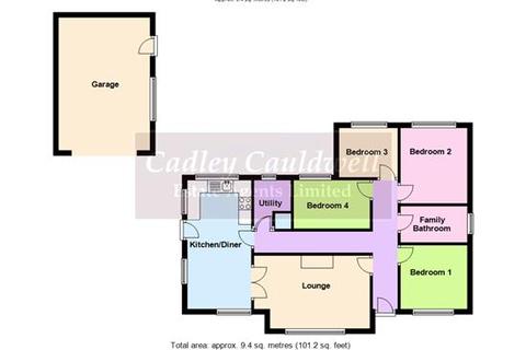 4 bedroom bungalow for sale - Higgins Road, Newhall, DE11