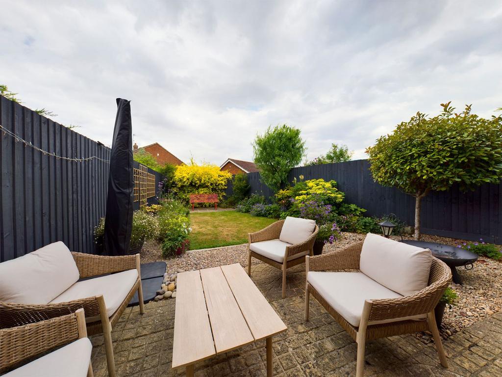 Rear garden