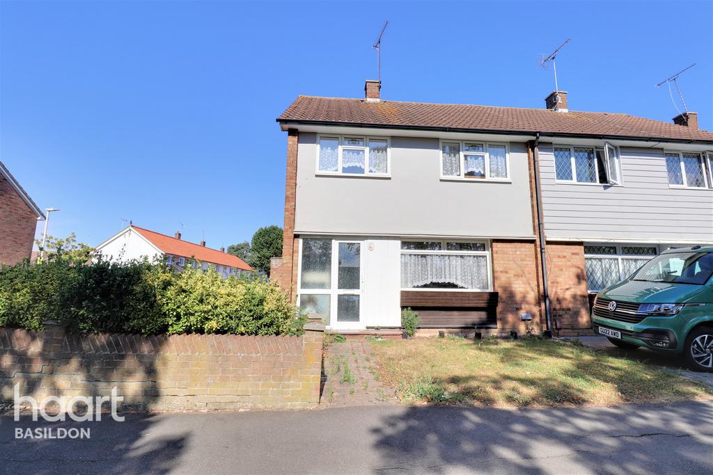 Honeypot Lane, Basildon 3 bed end of terrace house for sale £350,000