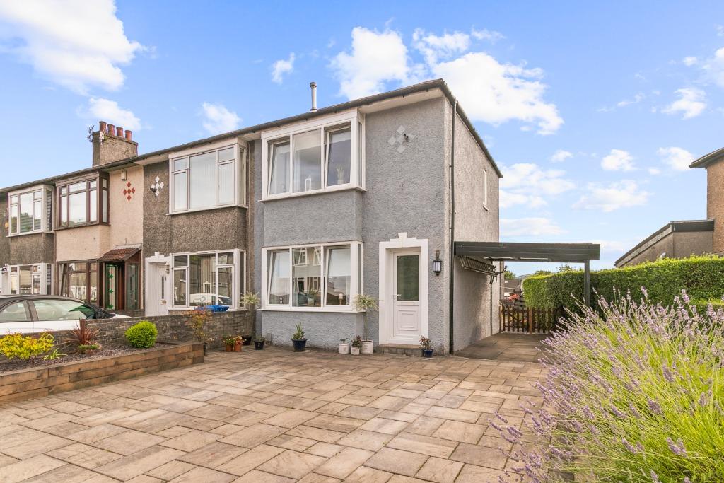 High Mains Avenue, Dumbarton, West Dunbartonshire, G82 2 bed terraced house for sale £158,000