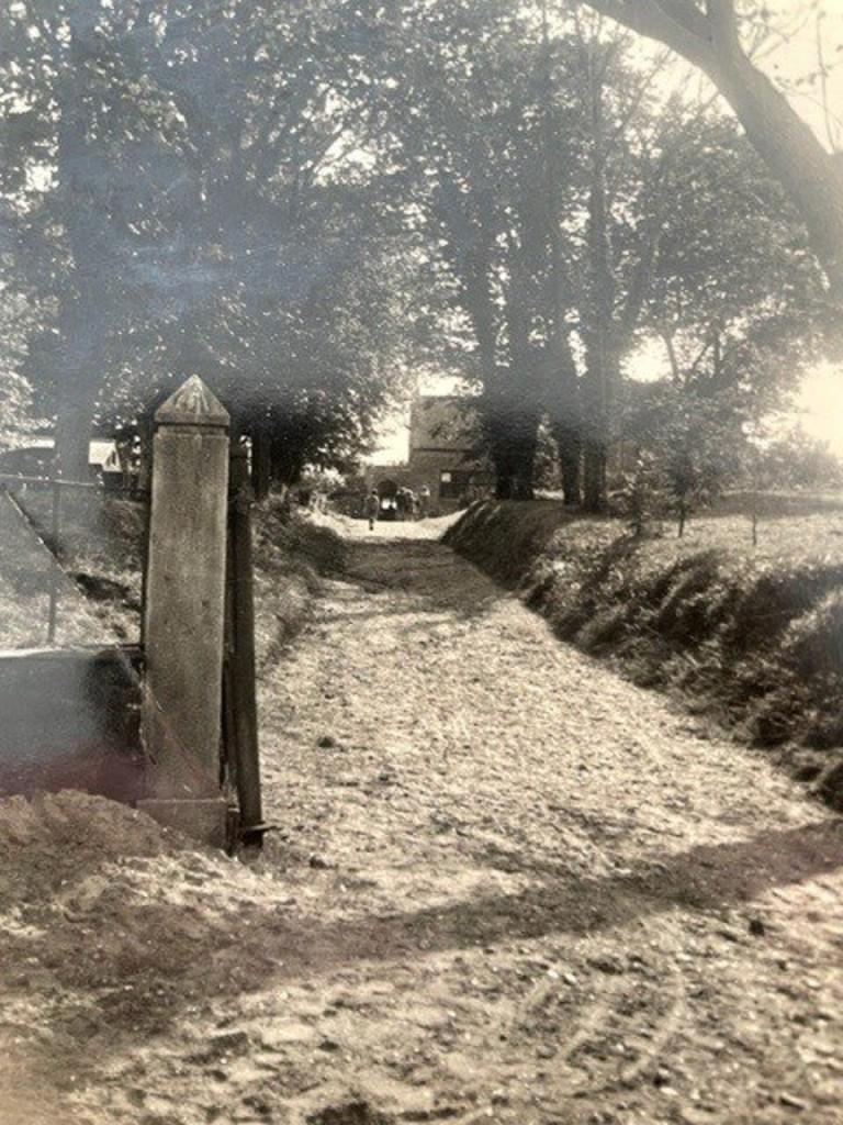 1920s Photo of the Entrance to The Old School