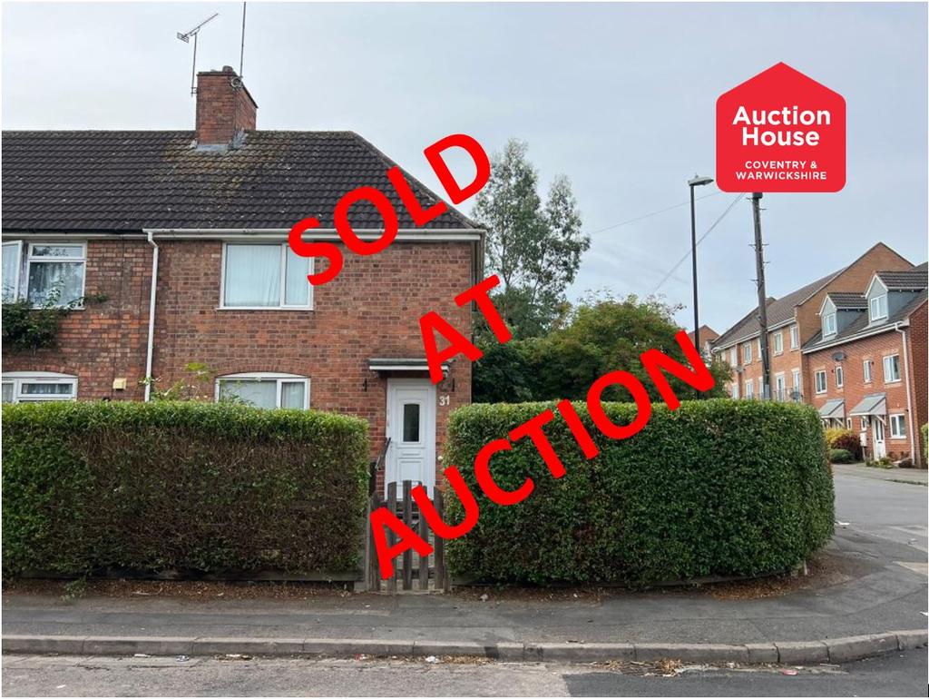 31 Bartons Meadow, Upper Stoke, Coventry, West Midlands CV2 3HD 2 bed