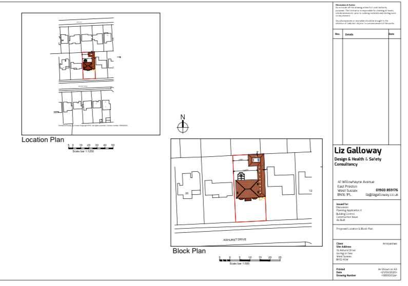 Proposed Location & s