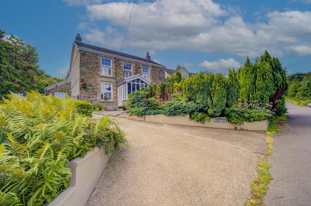 Dan Y Graig, Cefn Stylle Road, Gowerton, Swansea 4 bed detached house