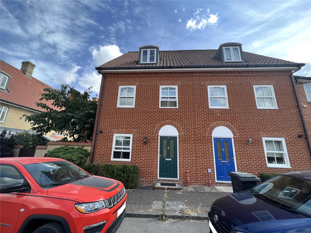 Abbots Gate, Bury St Edmunds... 3 bed terraced house £1,350 pcm (£312 pw)