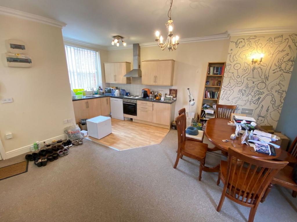 Open plan living area