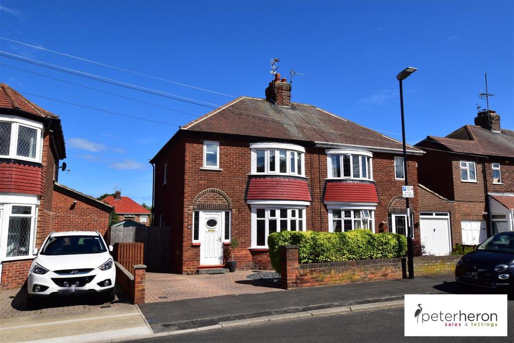 Coniston Avenue, Fulwell, Sunderland 3 bed semidetached house for sale
