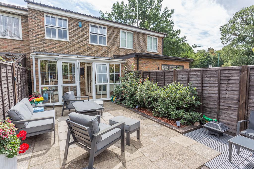 Landscaped Rear garden with access