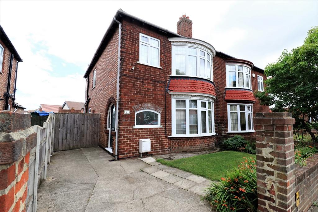 Greenlands Road, Redcar, TS10 3 bed semidetached house for sale £179,995