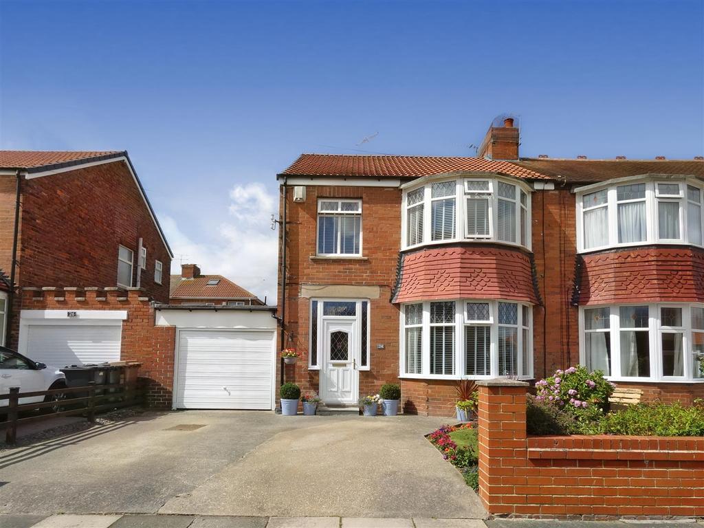 Langley Avenue, Whitley Bay 3 bed semidetached house for sale £325,000