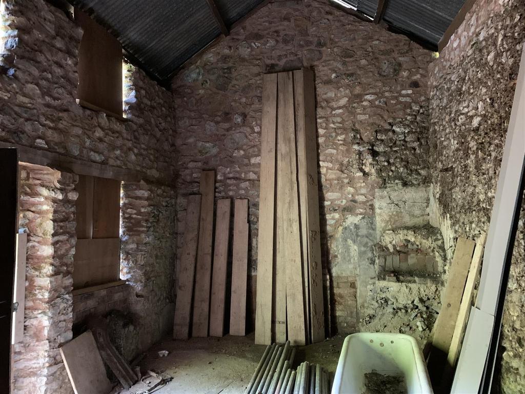 Inside - former bread oven
