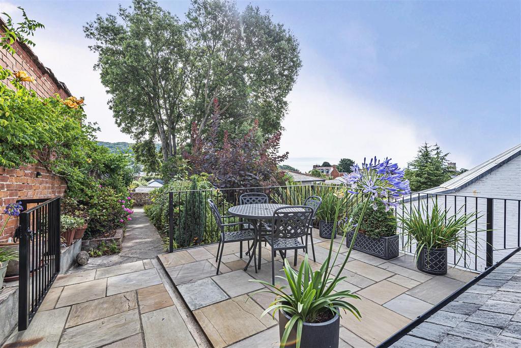 Terrace and view