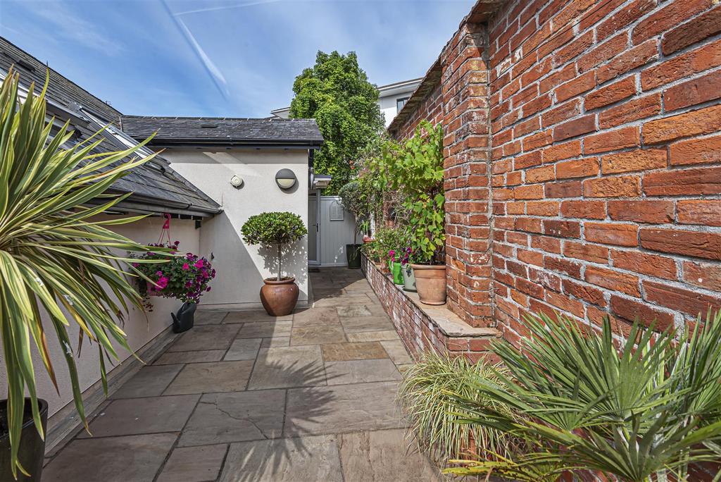 Rear terrace