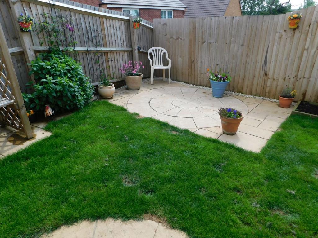 Rear garden