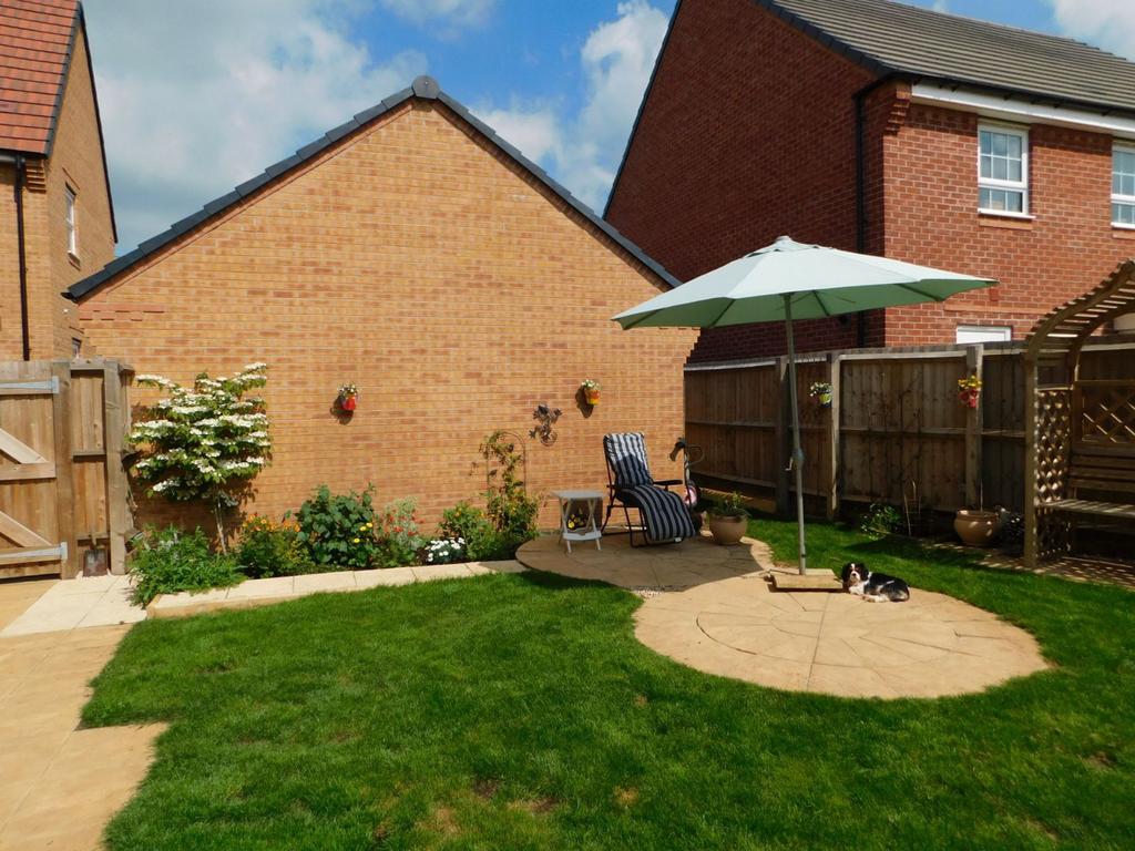 Rear garden