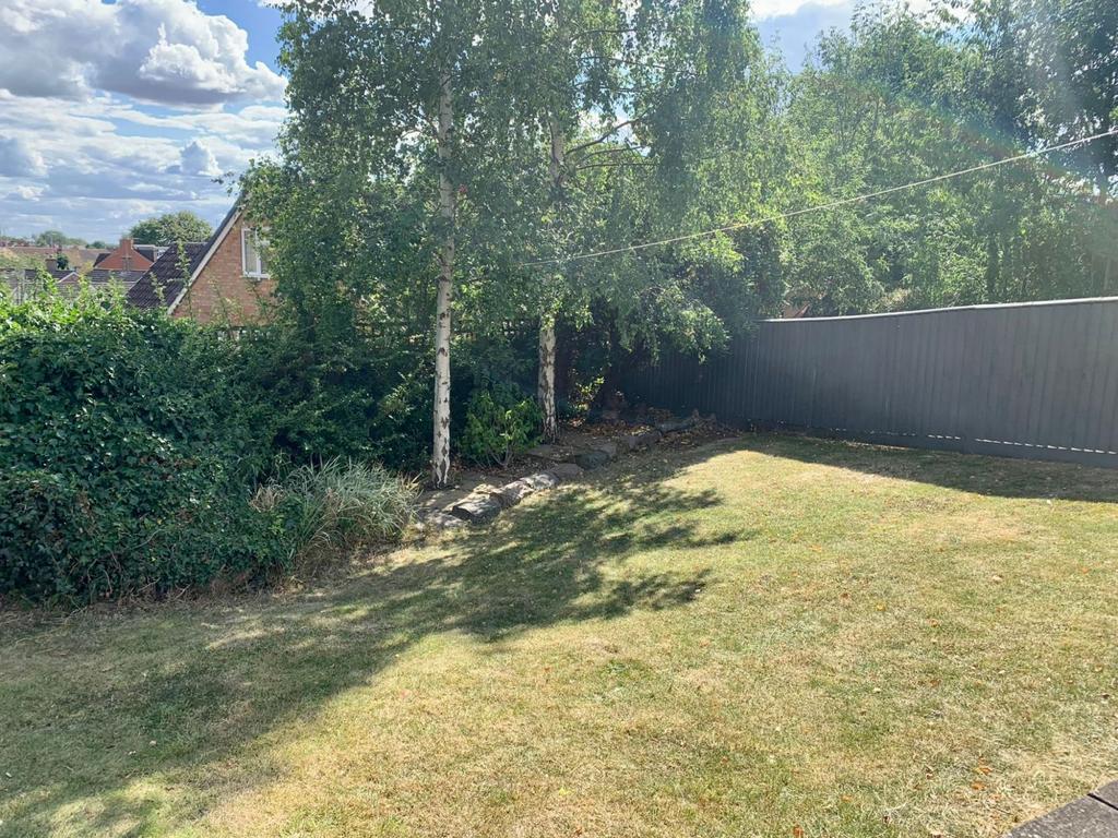 Rear garden
