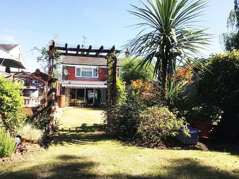 Rear garden