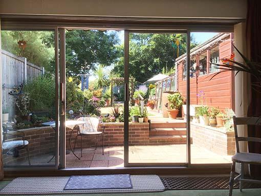 Rear garden