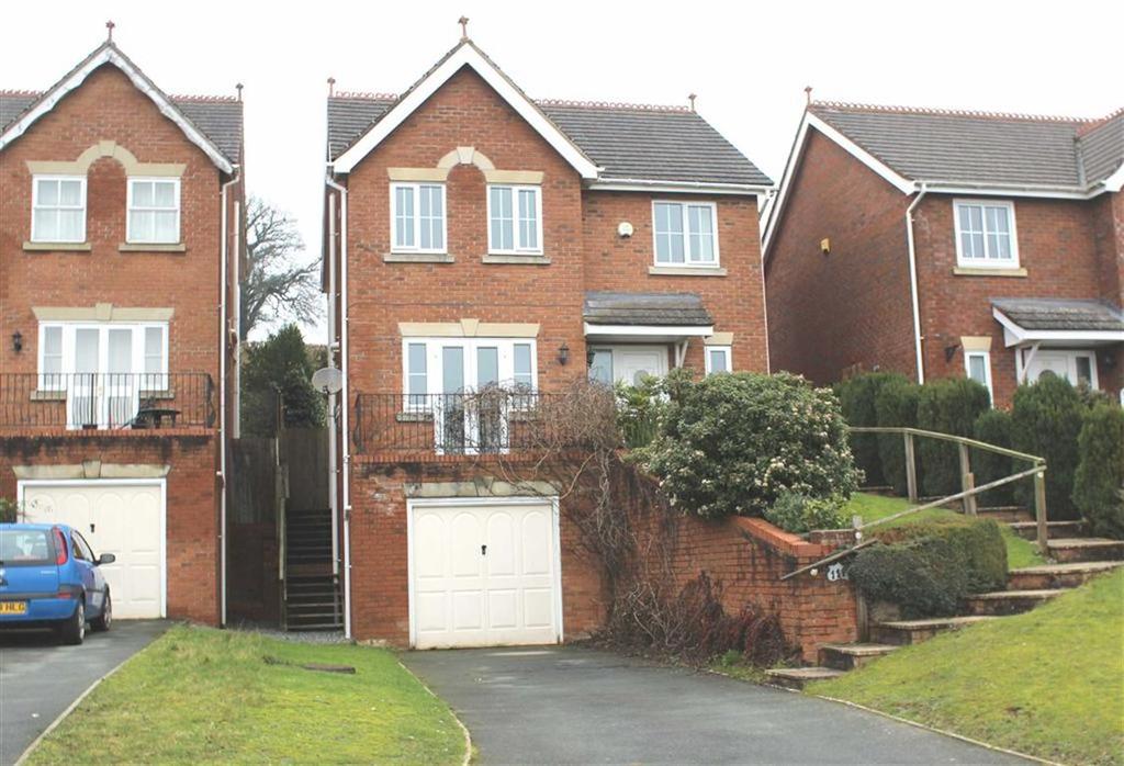 Gungrog Hill, Welshpool 4 bed detached house £160,000