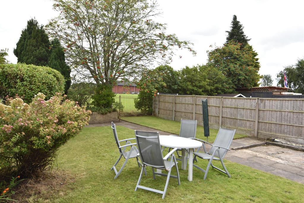 Rear garden