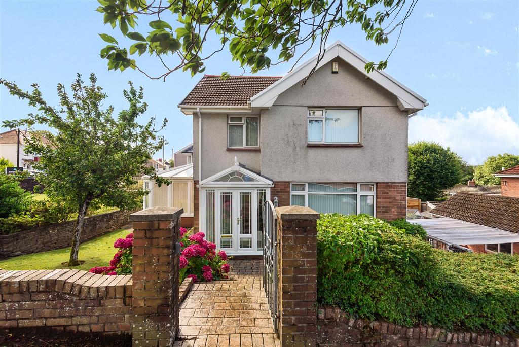 Goetre Fawr Road, Killay, Swansea 3 bed detached house for sale £350,000