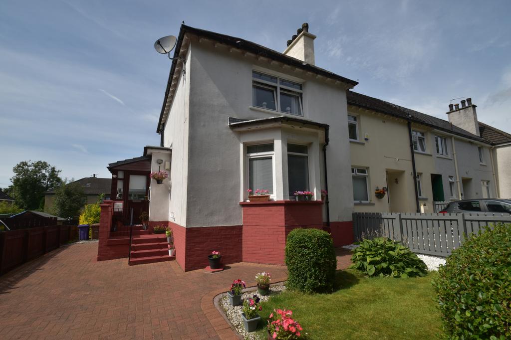 Damshot Road, Old Pollok, Glasgow, G53 2 bed end of terrace house £155,000