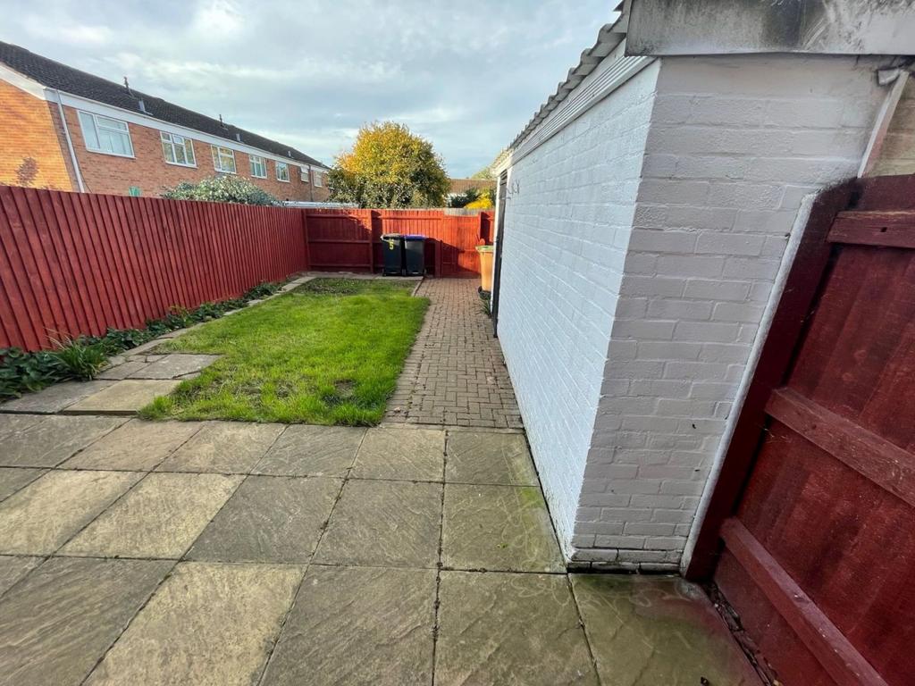 Rear garden