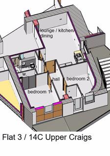 2 bedroom apartment for sale - 14 Upper Craigs, Stirling