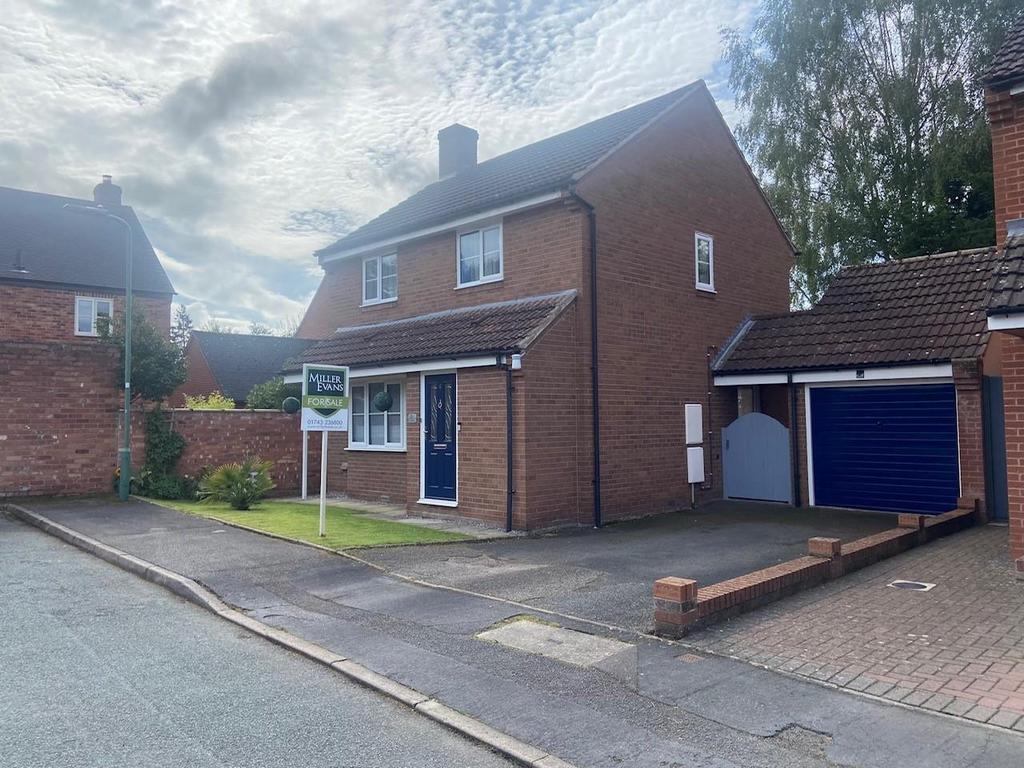 6 Painswick Close, Bicton Heath, Shrewsbury SY3 5HH 3 bed detached house for sale £285,000