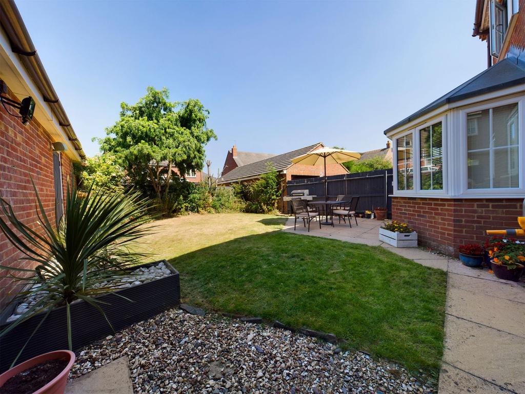 Rear garden