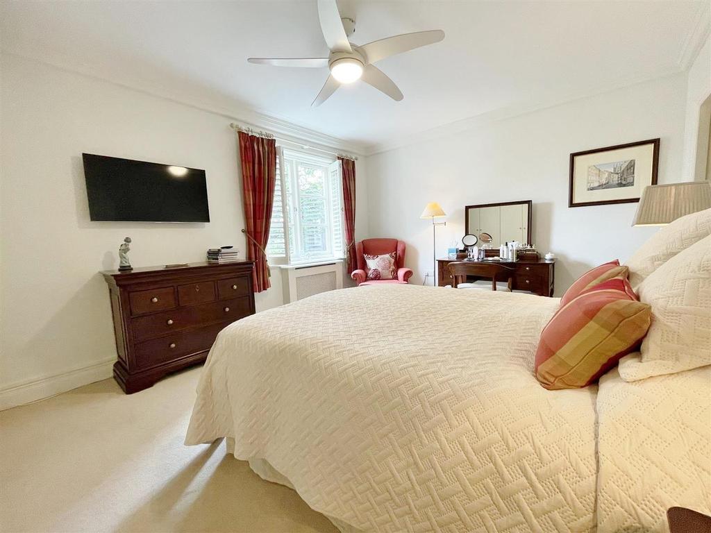 Master bedroom suite