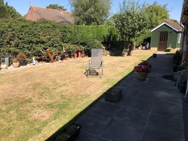 Rear garden