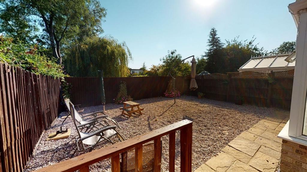 Rear garden
