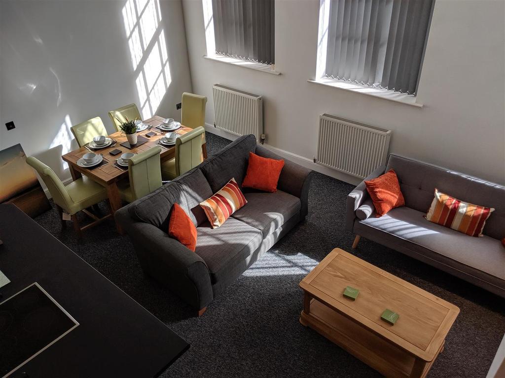 Living, Dining, Kitchen
